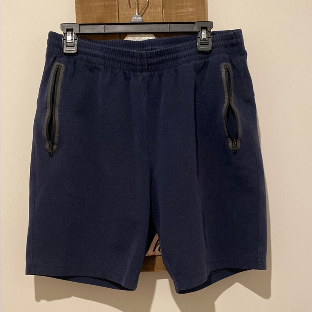 Old Navy Blue Athletic Shorts with Elastic Waistband